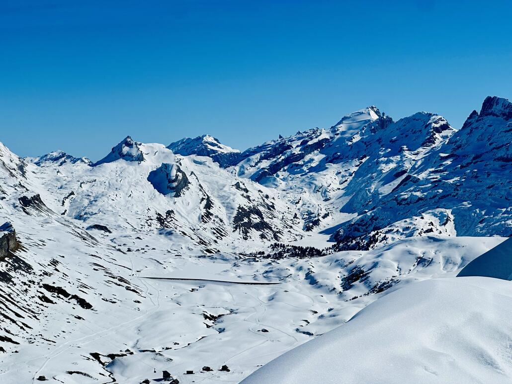Blick Richtung Titlis.
