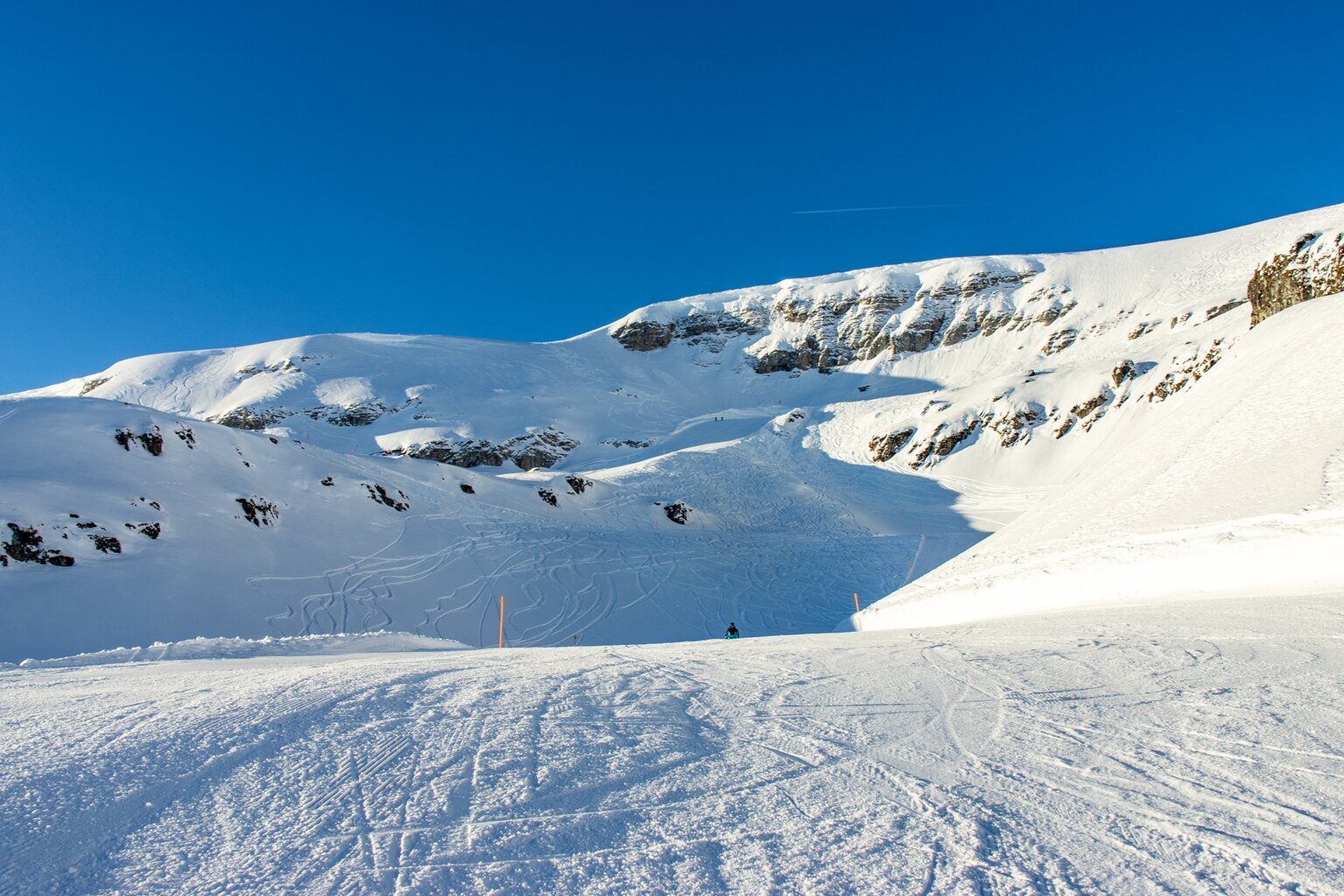 Blick zurück, einfach imposant.