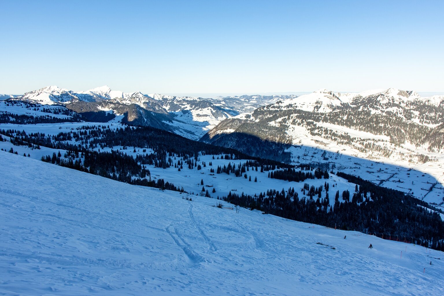 Blick ins Toggenburg.