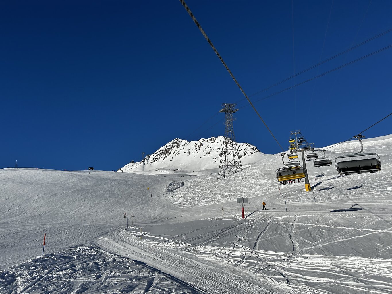 An der Fis KSB wars noch angenehm leer