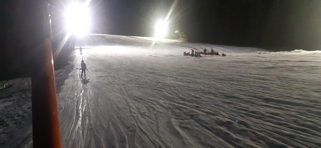 Jugendfeuerwehr beim Schlittenrennen