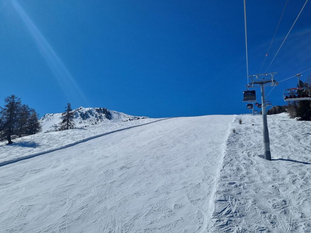 Auch die Pisten an der Kombibahn haben wirklich Bock gemacht