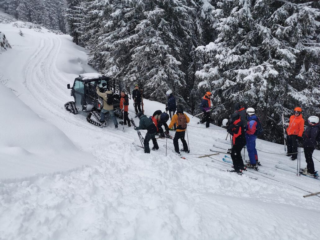7. An der Kapellenbahn kommt man raus.