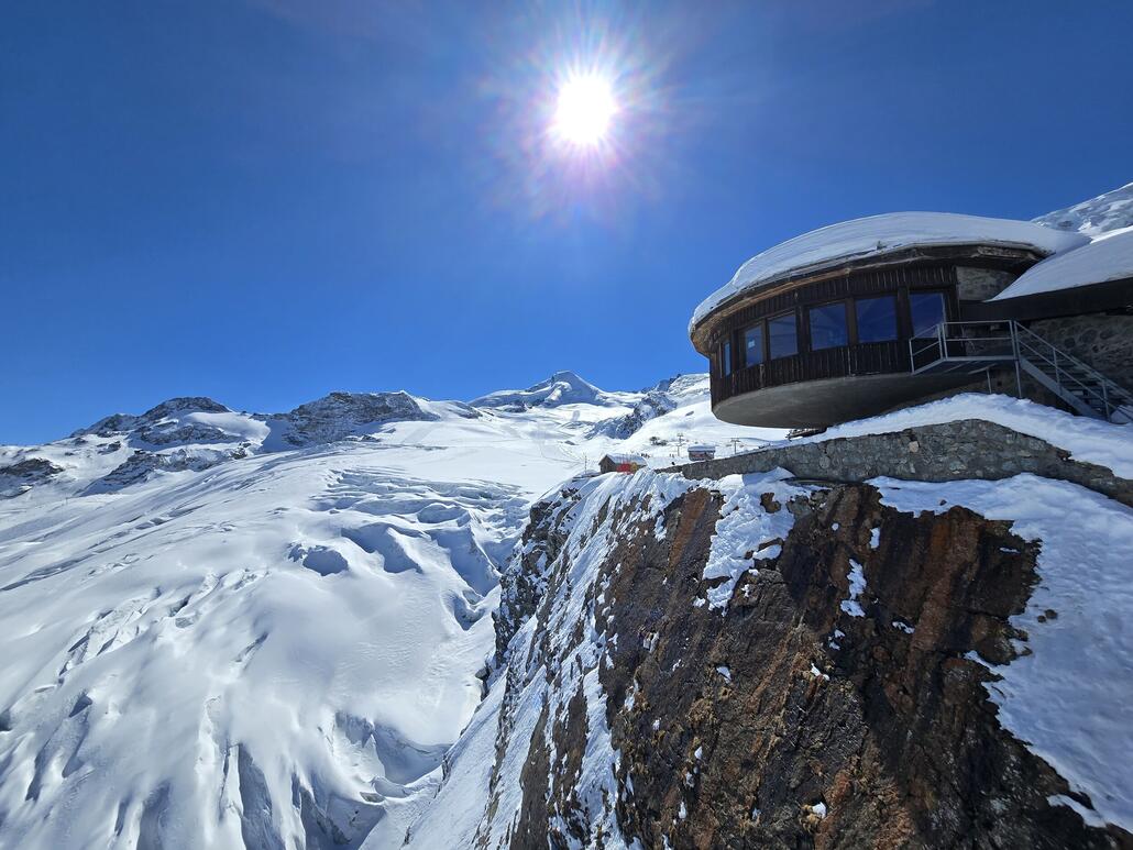 Auf der Längfluh. Einfach traumhaft dieses Wetter.