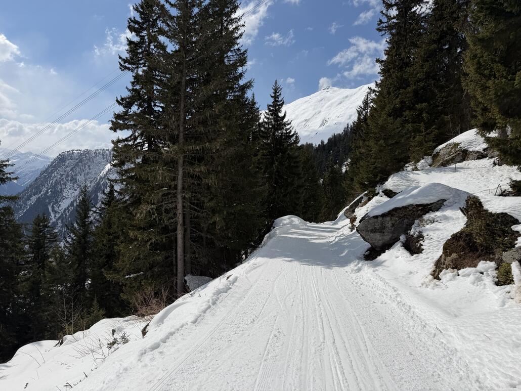 Talabfahrt - hier ist noch offen und gut