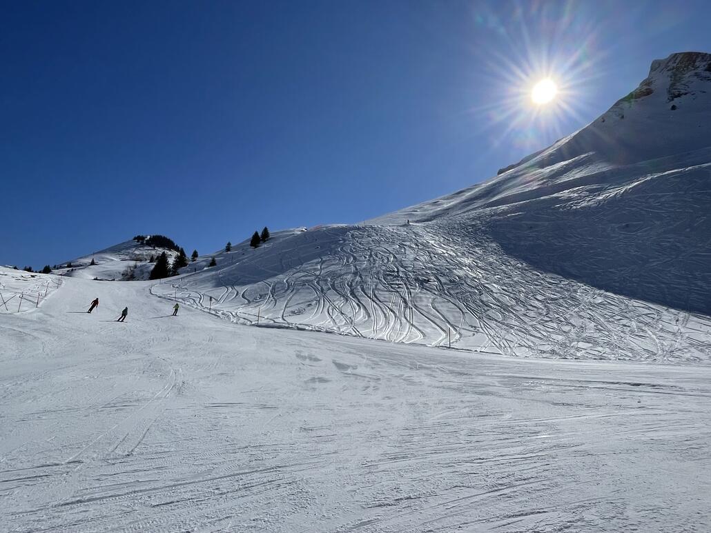 Der Steilhang beim Chälen ist nicht mehr hergerichtet worden.