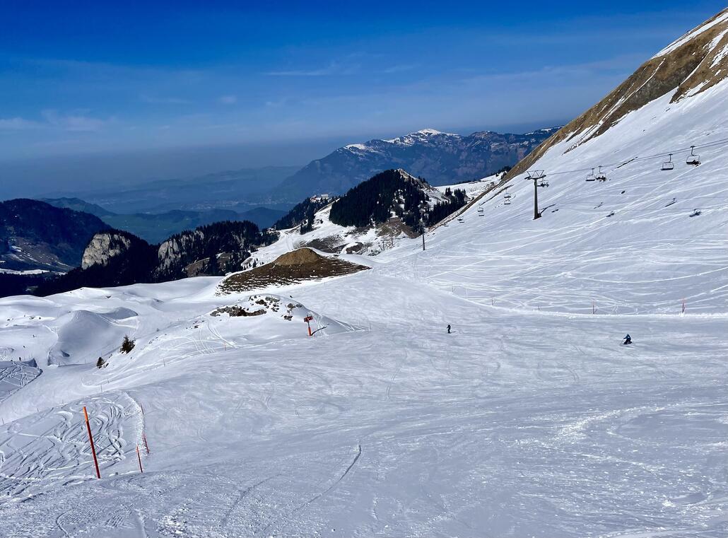 Auch am späten Nachmittag perfekt.