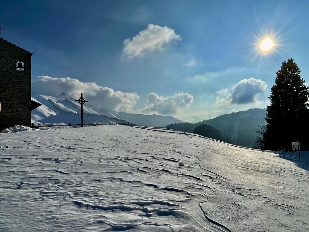 Schön wars, voraussichtlich sind wir am Sonntag zum Abschluss nochmals oben.