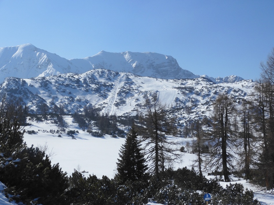 Bei der Bergstation der 6KSB Hössexpress. Blick zum 2000er-Lift.