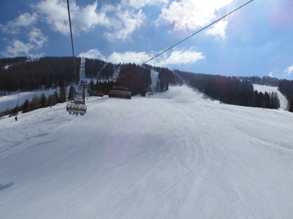 Bergfahrt mit der 6KSB Hössexpress