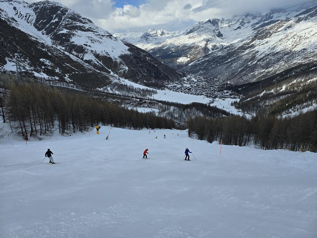 Einiges los auf der Talabfaht (6b, Sperwerzucht) um 16:15