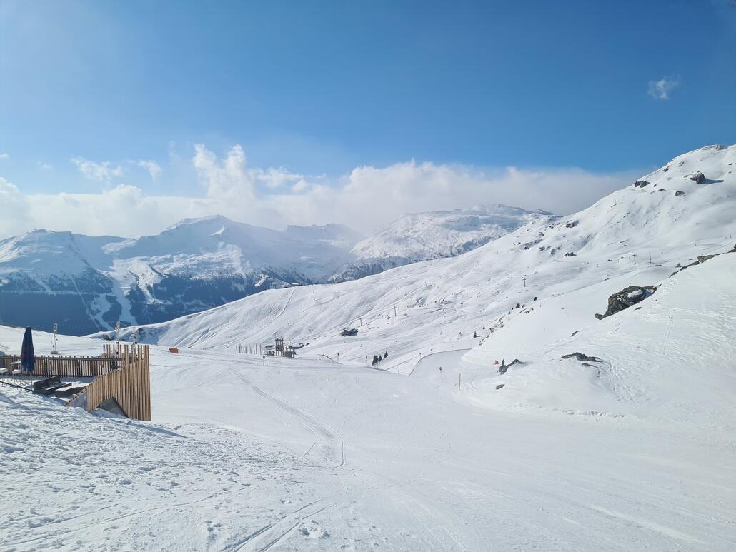 Start an der Schlossalm