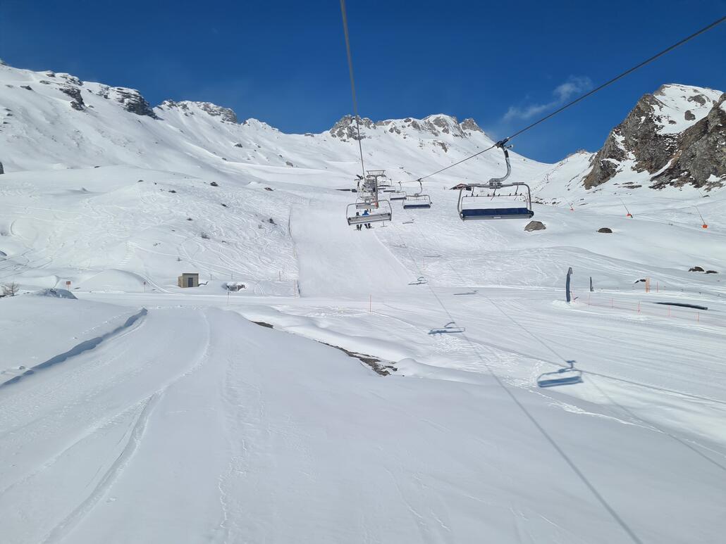 Gleich zum Weitmoser: sieht gut aus