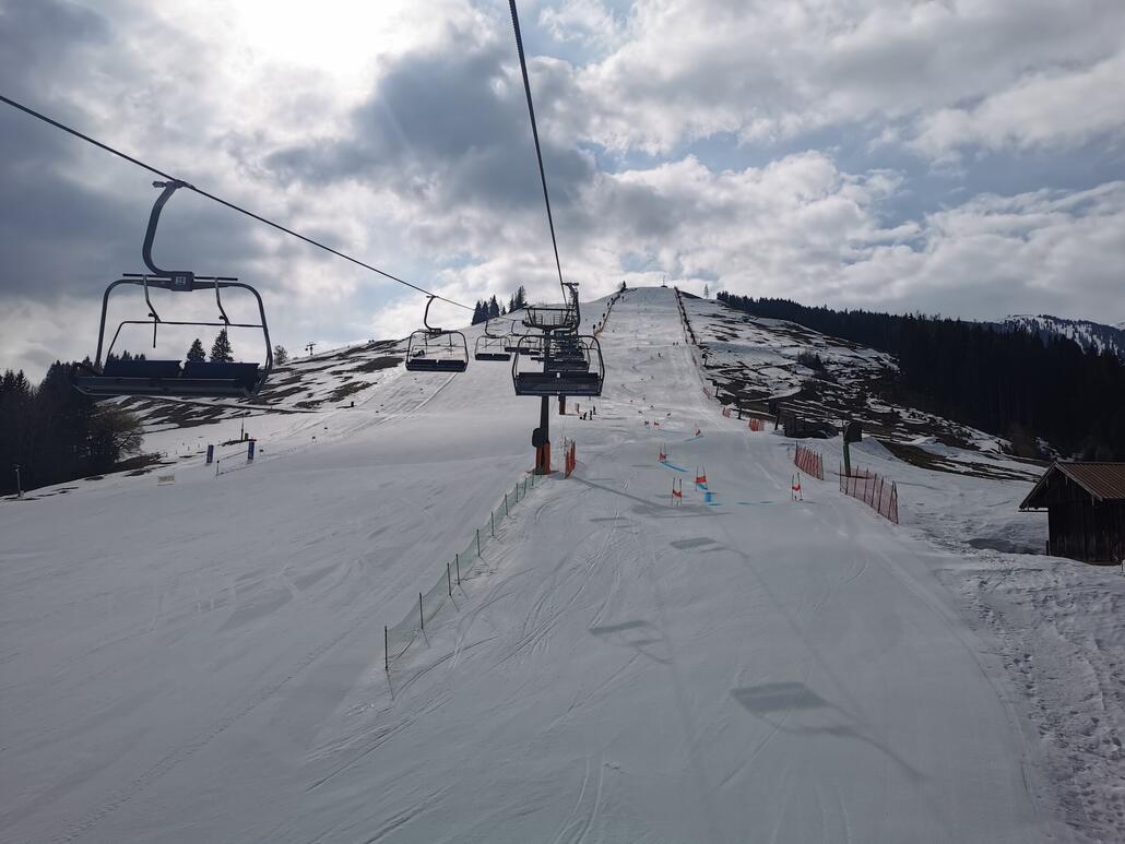 1. Am Asitz. Hier wird auch oft trainiert.