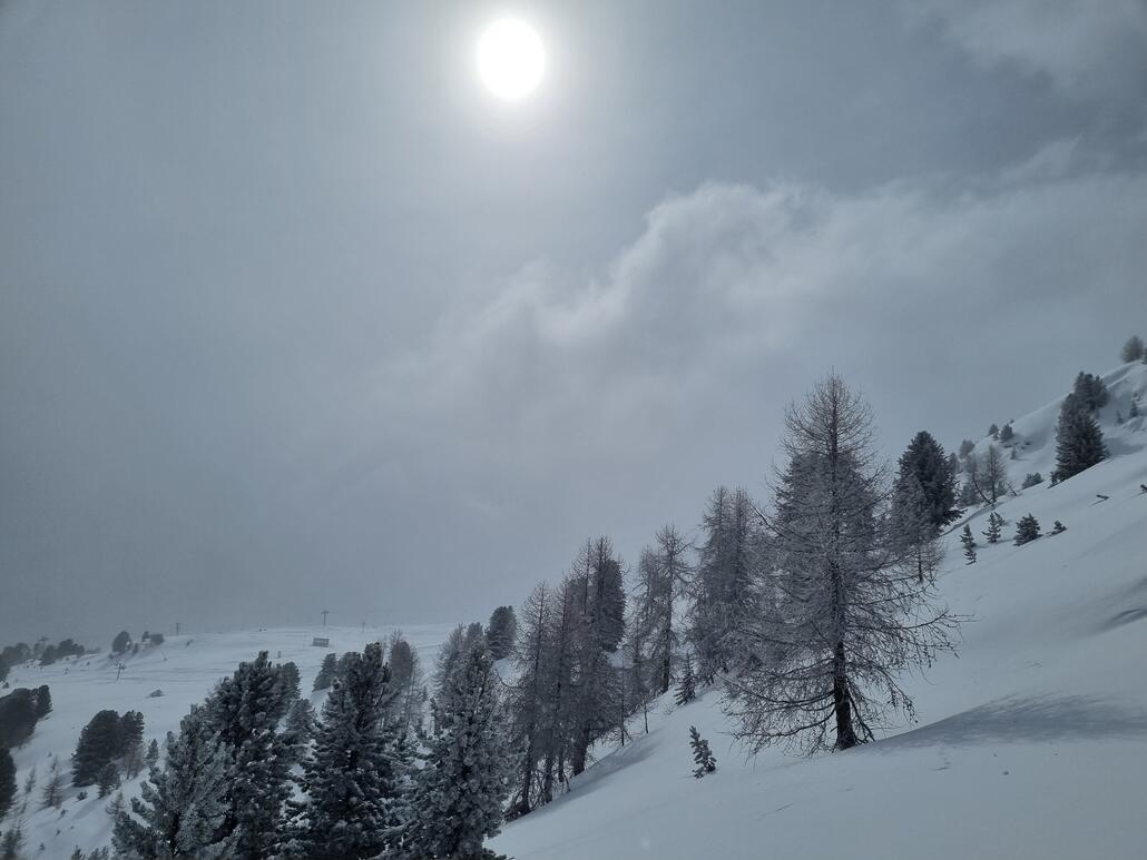 Mit Sonne hatte ich gar nicht gerechnet