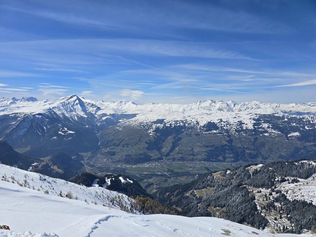Panorama vom Piz Scalottas