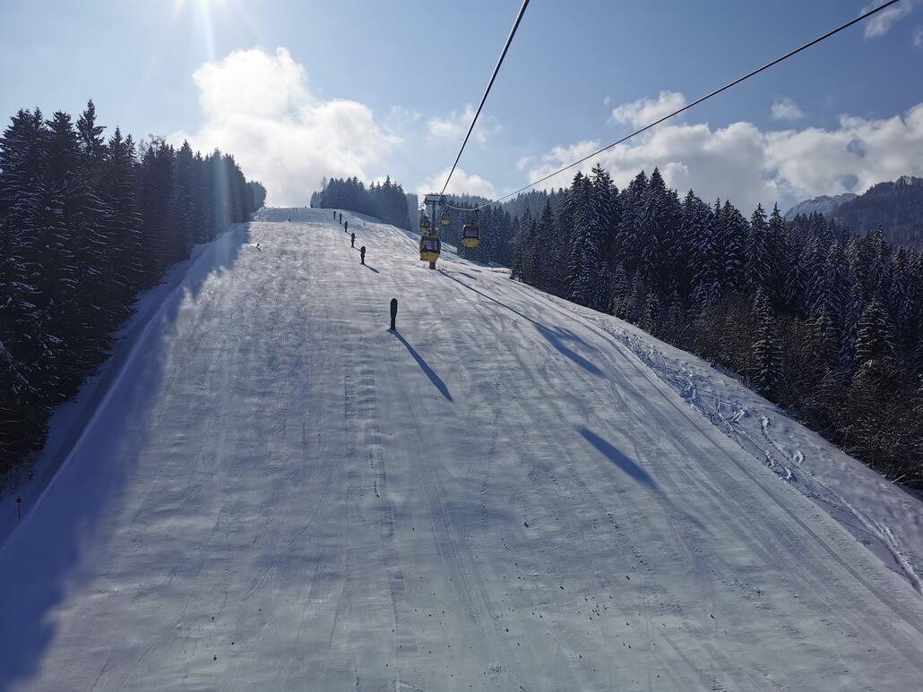 1. Auffahrt Doischberg.