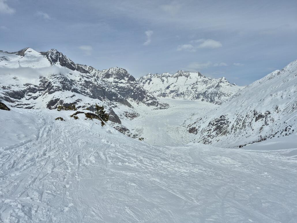 Schöne Ausblicke hier.