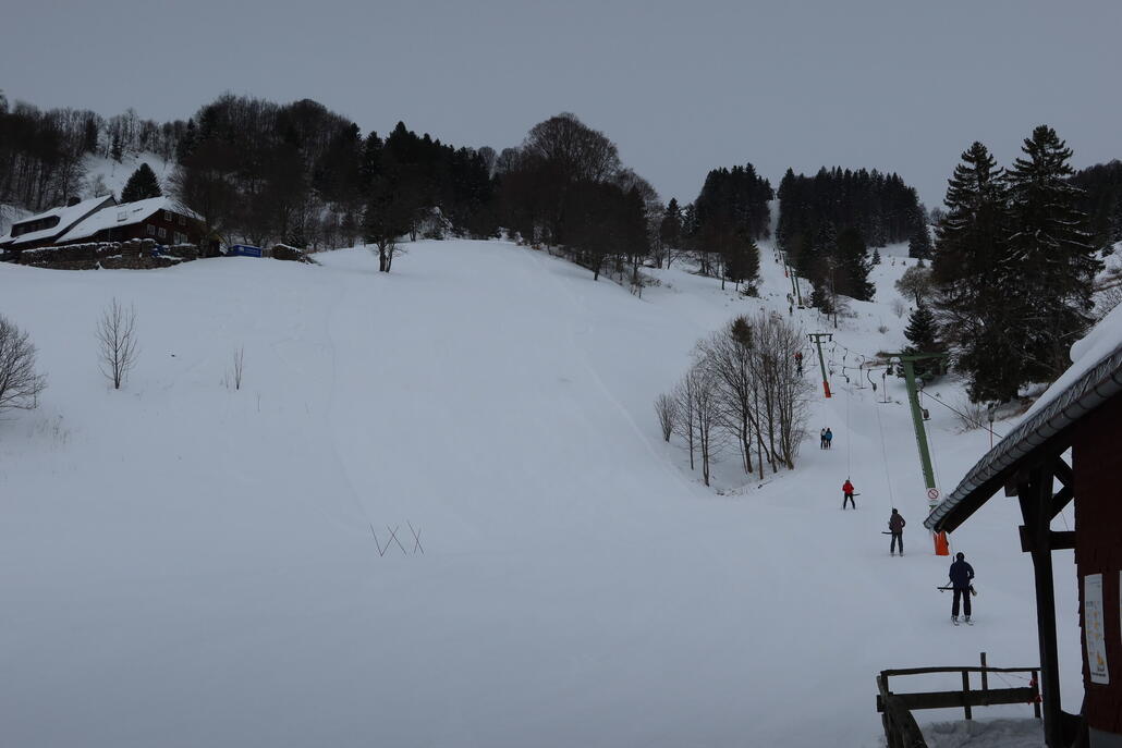 Rotlache Lift auch in Betrieb