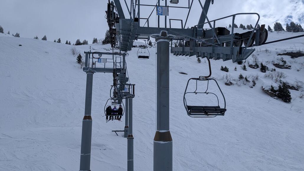 Der Zwischenausstieg wurde schon entfernt