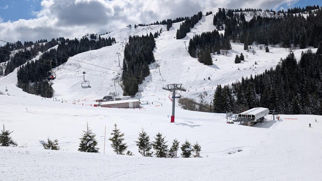 Immer mal wieder sonnige Abschnitte