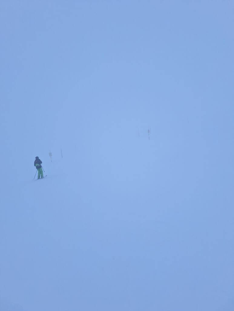 Blaue Piste 6a - Columban Oben