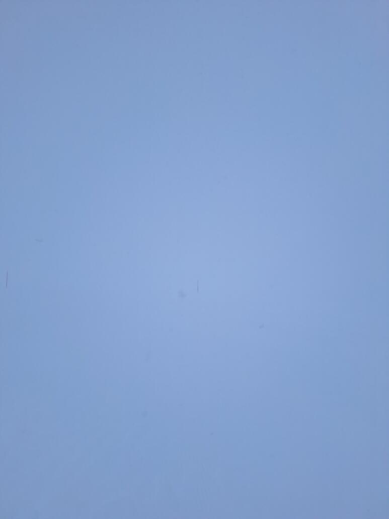 Die Sicht auf den Pisten am Al Cant. Deshalb sind wir dort nur 3 mal gefahren. Der Lift fuhr jeweils sehr langsam, wenn niemand im Lift war.