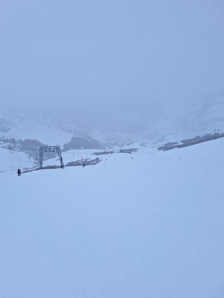 Rote Piste 1c - Standard Unten<br />Die Pisten in diesem Bereich waren die besten.