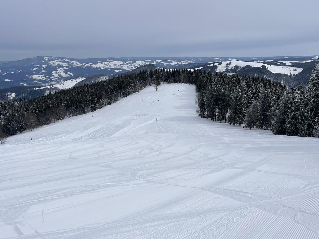 Super und breit gepistet hier.