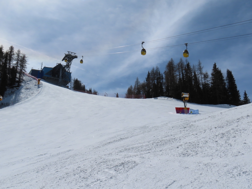 Oberster Teil der Gran Risa oberhalb der Weltcupstrecke