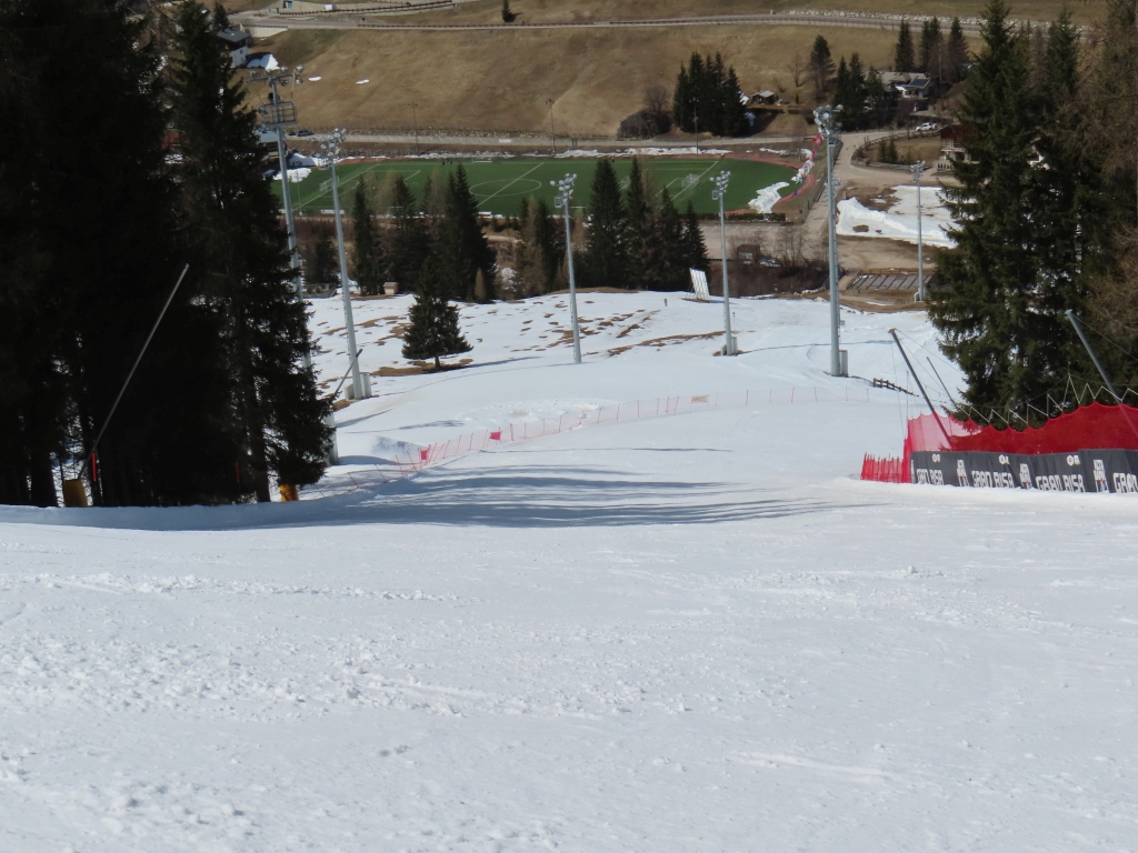 Übergang ins Flachstück der Gran Risa