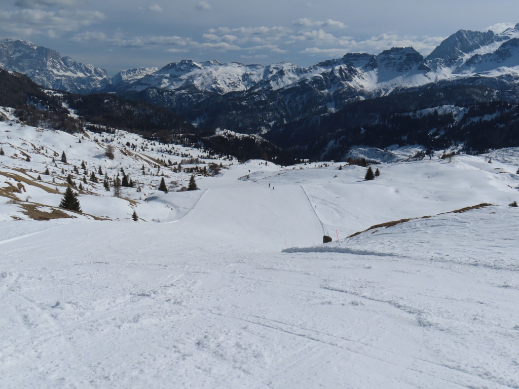 gleiche Piste von oben