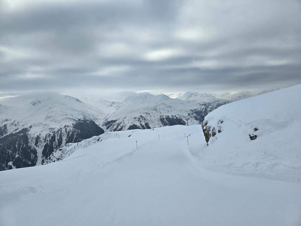 Diffuses Licht auf der 1. Fahrt