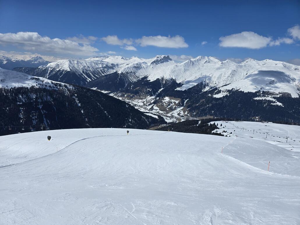 Jatzpiste: Super zu fahren und über Mittag mit sehr viel Platz