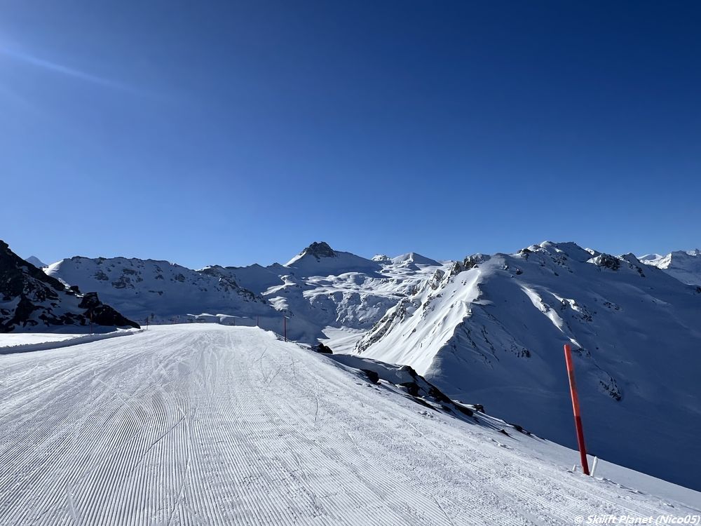 Piste La Combe und Vallon de Réchy