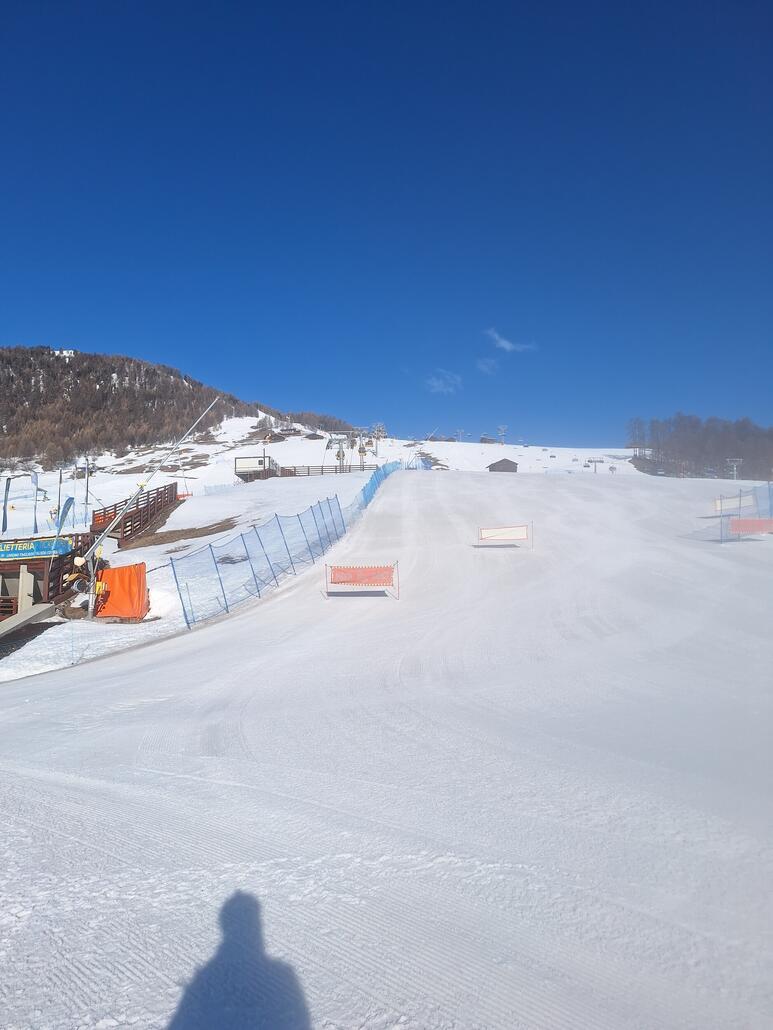 Start an der Gondelbahn Livigno - Tagliede - Costaccia
