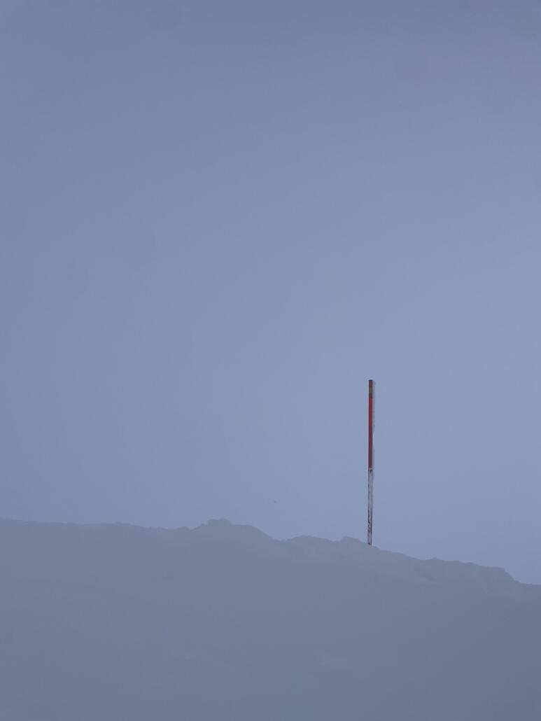 So sah es leider allzu oft aus - hier an der Panoramabahn