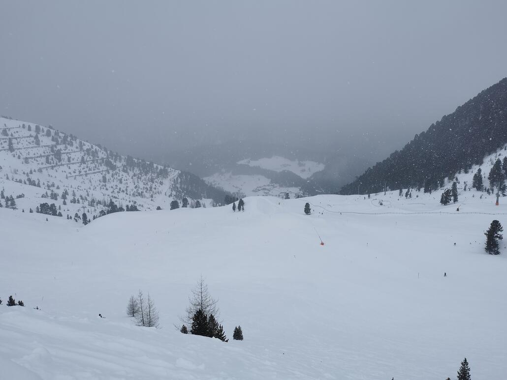 5. Trotz Samstag alles leer. Gut, vielleicht macht das Wetter doch den Unterschied.