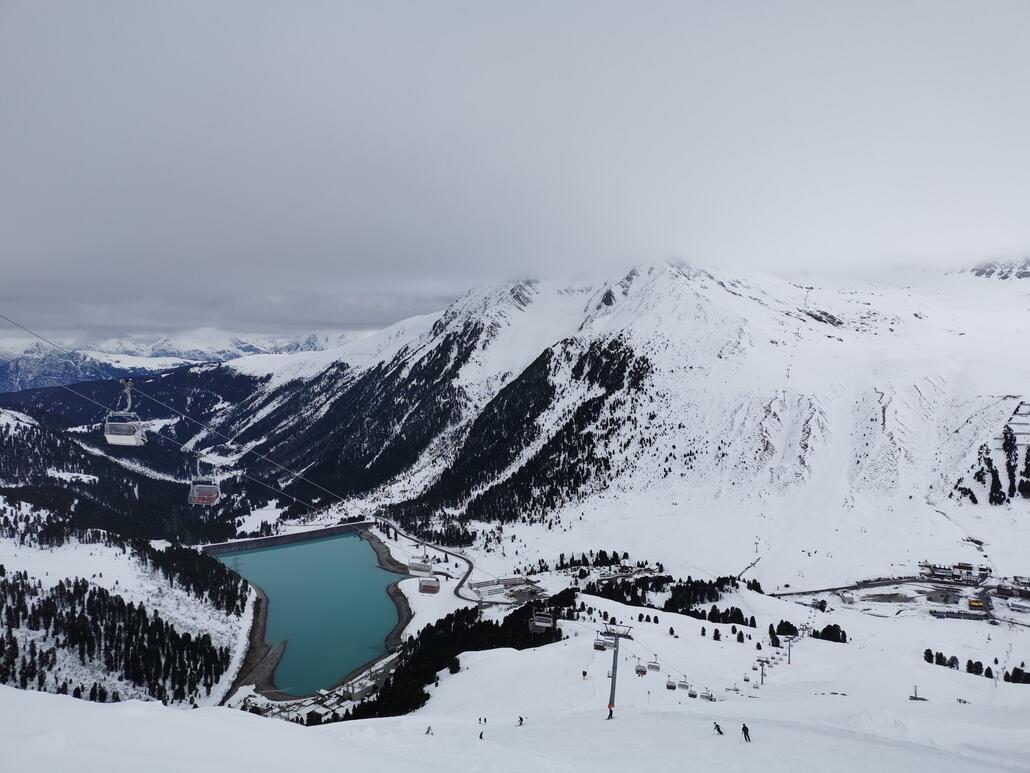 11. Der Stauseeblick ist wohl bei jedem Wetter schön.