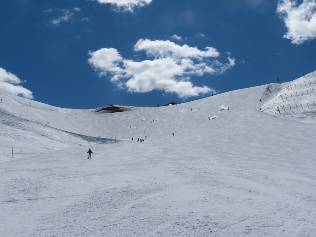 Pisten an der Lezuo-Bahn