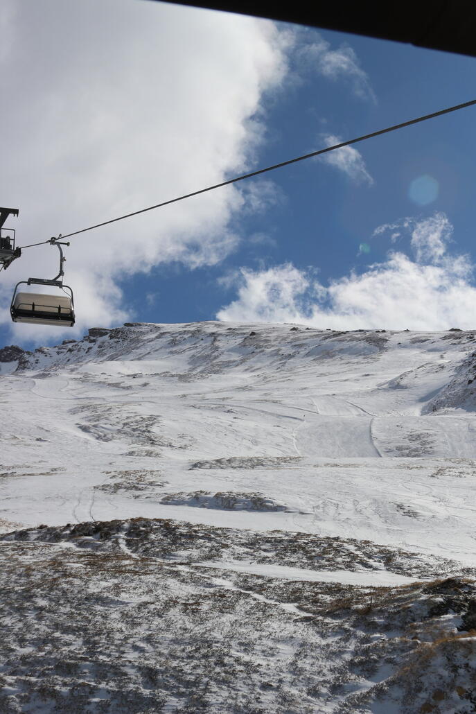 alles sehr verblasen aber besonders die Naturschneepiste wirklich sehr gut zu fahren.