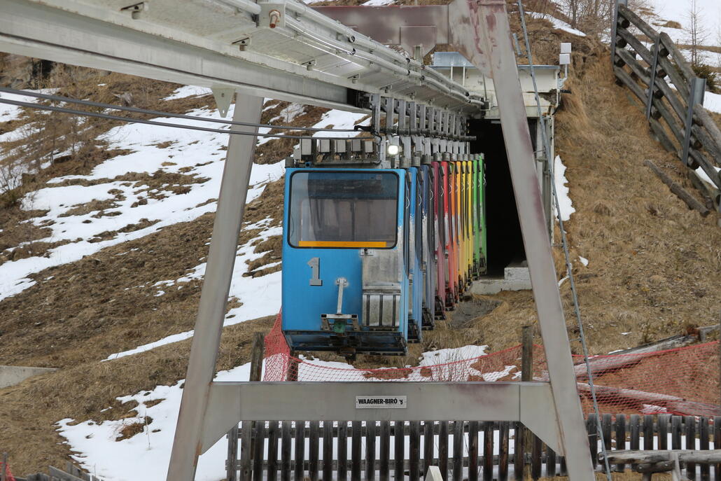 Tunnelbahn Fleissalm