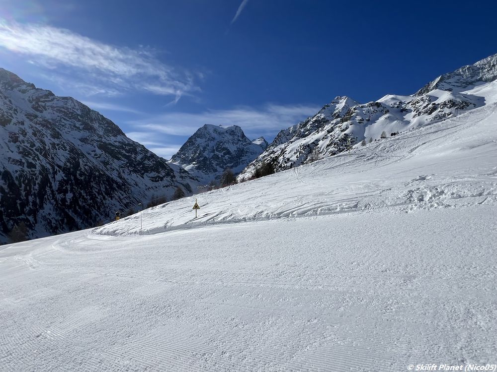 Piste Fontanesses 1 und Mont-Collon