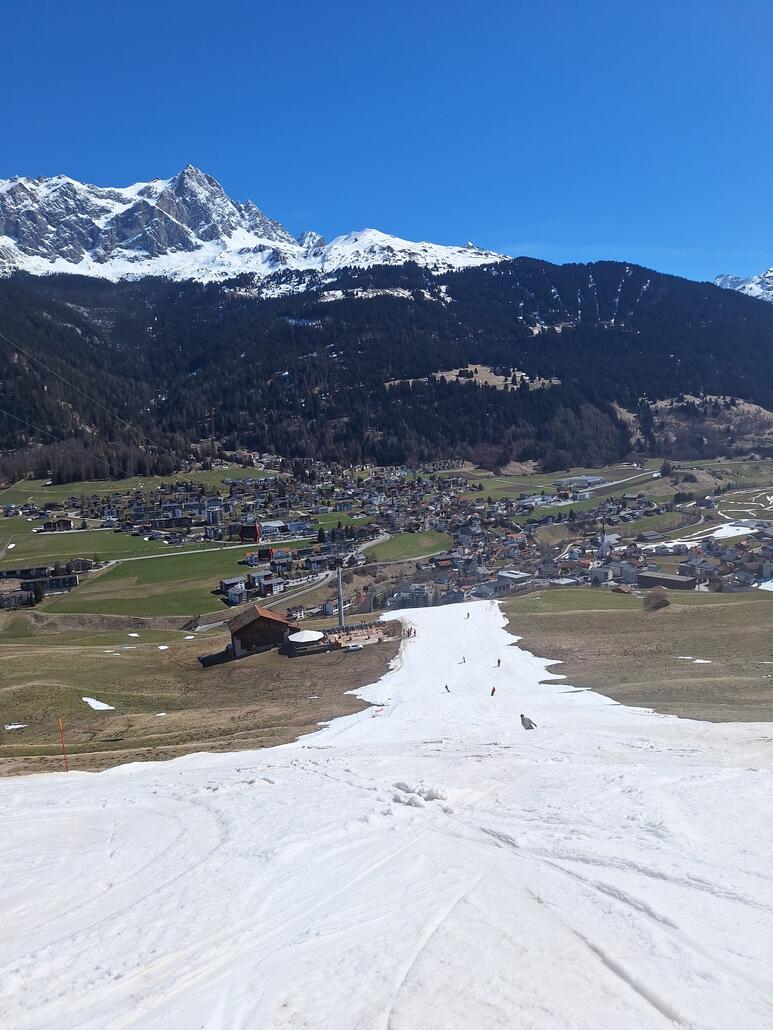 Savognin ist bereits grün.