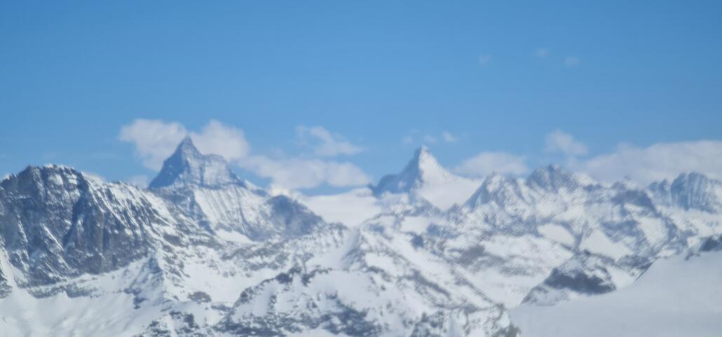 Dent Blanche und  Hörnli