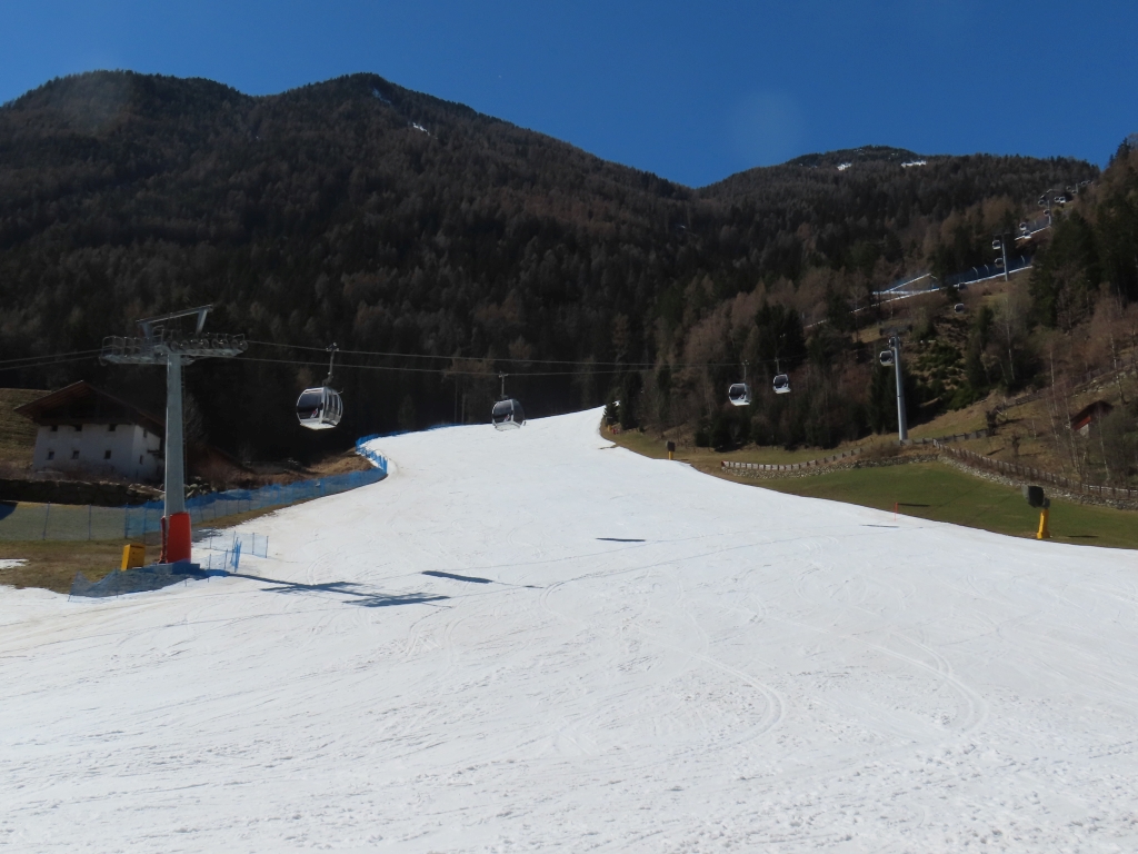 Schlusshang der Talabfahrt