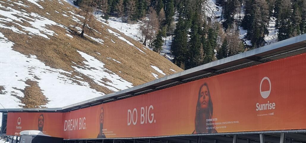 Auch ohne Goldmedaillien dürfen  Skigötter weiter werben...