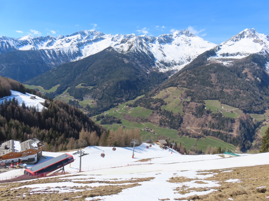 Zubringer-EUB und Alpenhauptkamm