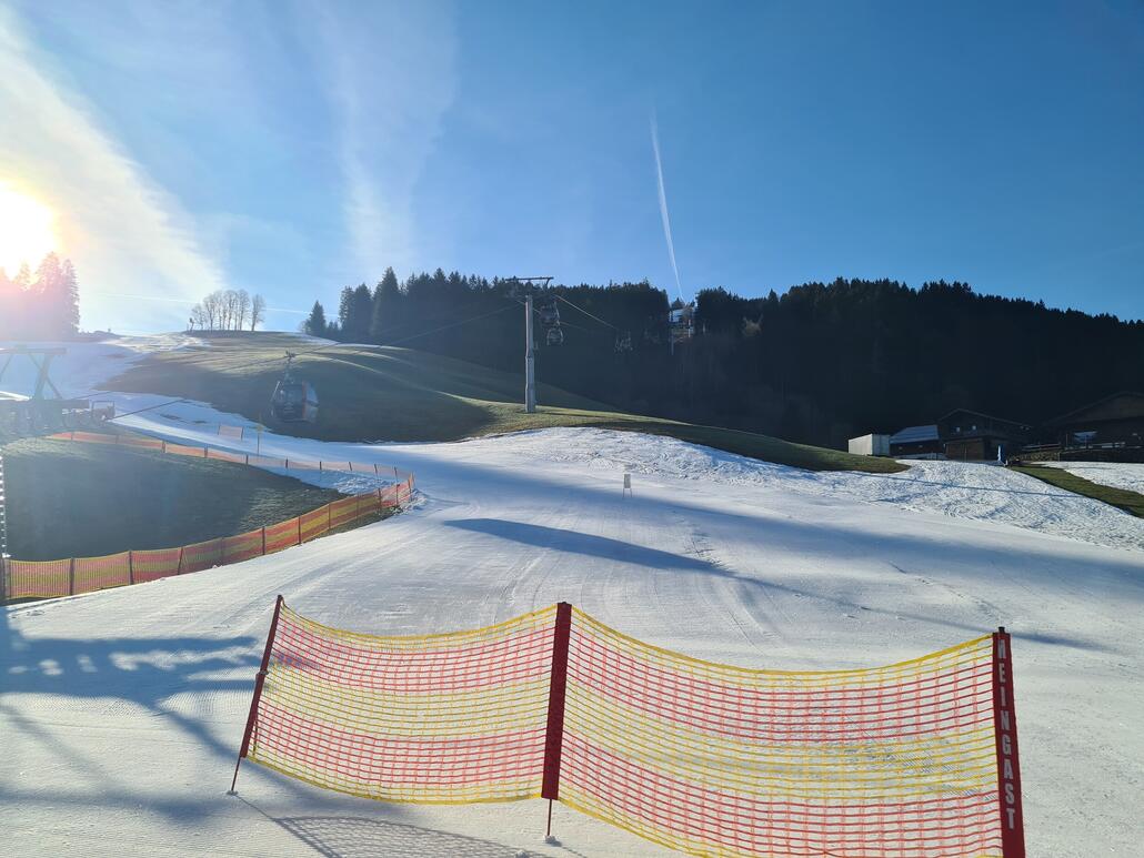 Maierl vor Betriebsbeginn