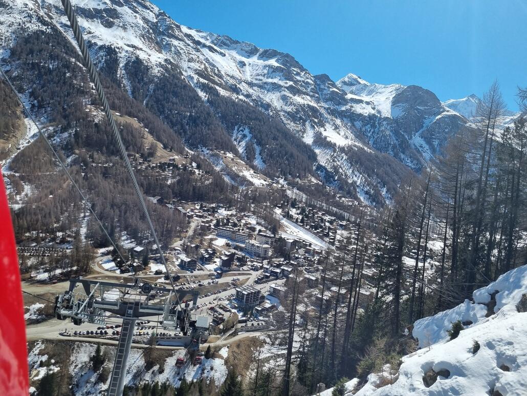 Zinal nun langsam schneefrei